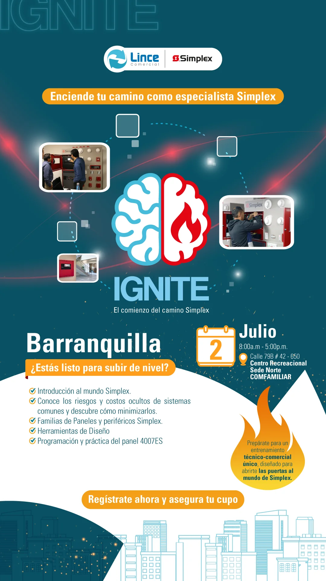 Invitación INTELFIRE Bogotá
