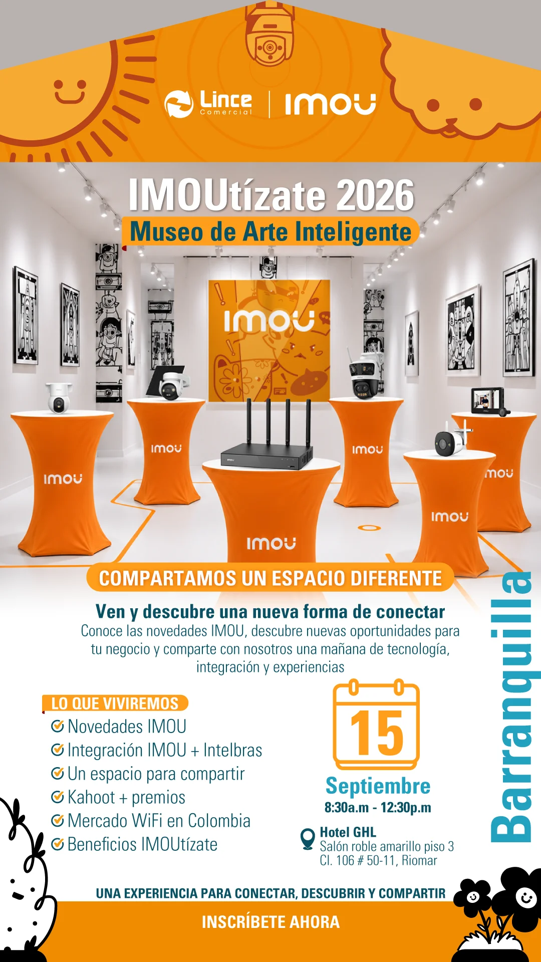 Inscripción Gira Imoutízate Barranquilla