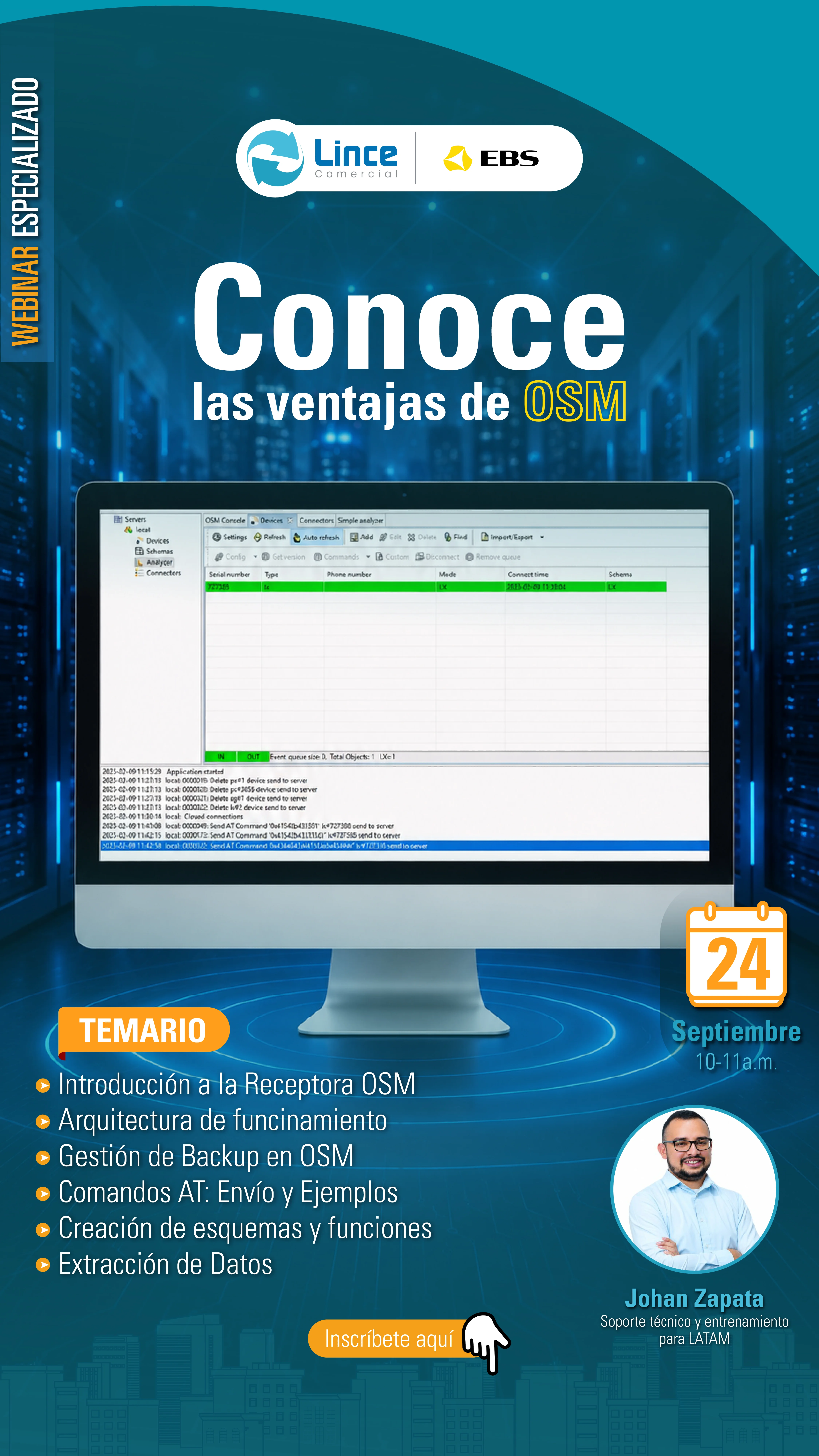 Inscripción Webinar EBS