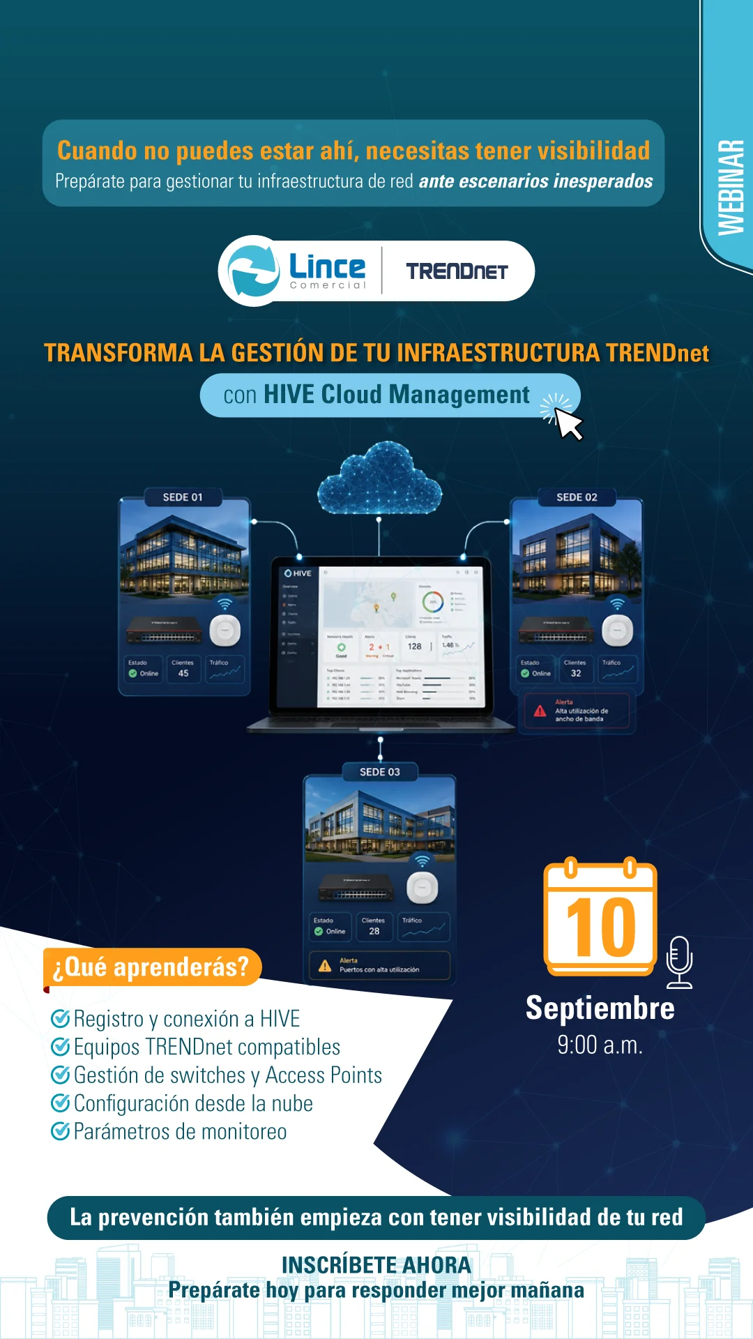 Inscripción Webinar TRENDNet